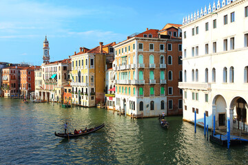Fototapeta na wymiar Grand canal city view. Venice 