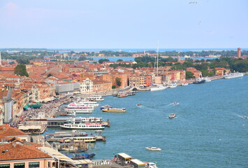 Fototapeta premium Panorama of the Venice. Italy