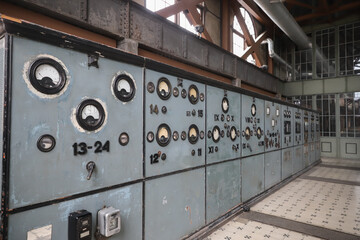 Control Panel of an old Power Plant