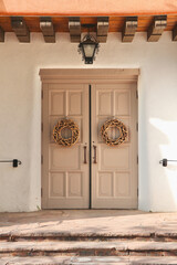 Naklejka premium Door, NM, USA