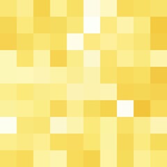 Abstract Yellow mosaic background. Vector background. Gold mosaic. Pixel art background.