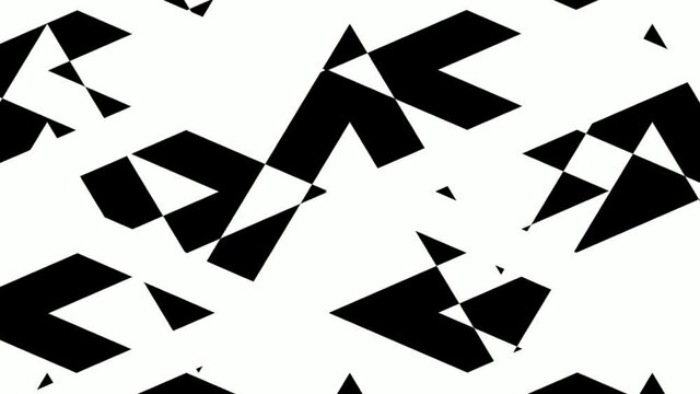 econtent black and white arrowwork ec0399