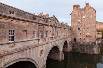 Fototapeta premium Bath, Somerset, United Kingdom. Old town