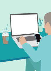 Laptop  Work  Internet  Research  Computer