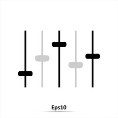 Volume icon. Vector illustration. EPS10