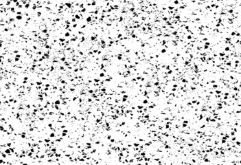 Fototapeta premium Uneven black and white texture vector. Distressed overlay texture. Grunge background. Abstract textured effect. Vector Illustration. Black isolated on white background. EPS10.