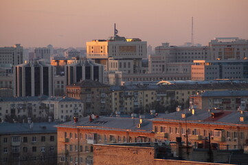 view of the town country