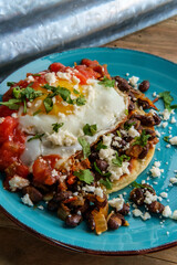 Huevos Rancheros Egg Tostada