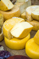Goat cheese, assorted ( cheese head )