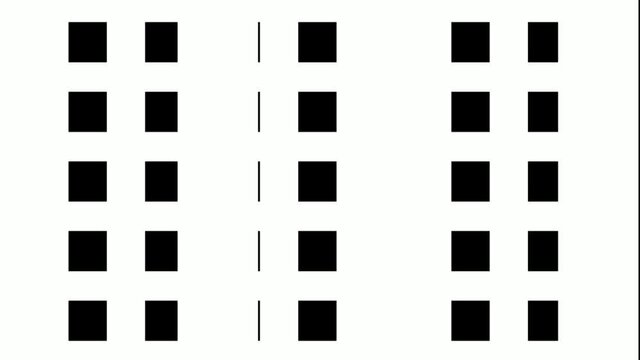 econtent black and white square sc0462