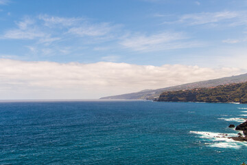 Obraz premium Paisaje en el Puerto de la Cruz