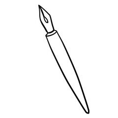 Simple and realistic G-pen line drawing