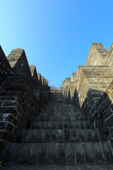 Fototapeta premium Architectural landscape of qingshanguan Great Wall