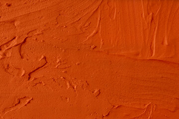 Orange plaster background and texture