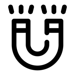 icon magnets to study physics using line style