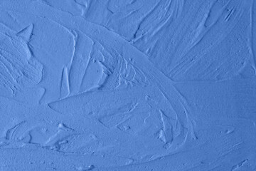 Blue plaster background and texture