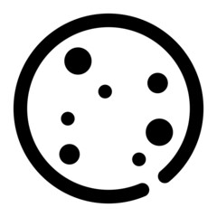 icon cookie using line style
