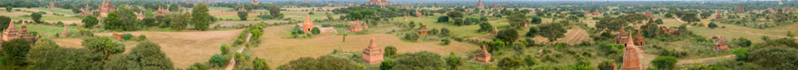 Bagan temples panorama