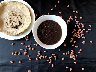 Delicious traditional Mexican food made at home