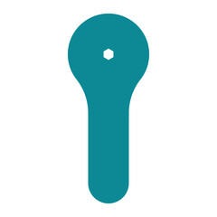 icon socket wrench using flat style and blue color dominate