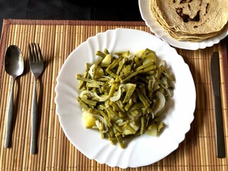 Delicious traditional Mexican food made at home