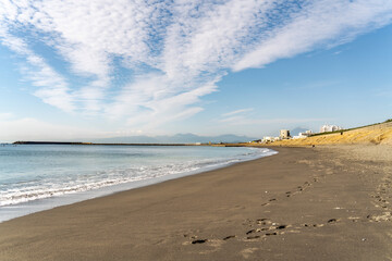 茅ヶ崎海岸の風景