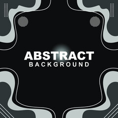 Illustration set vector of abstract background in brown, green, blue, and gray color. Good to use for banner, social media template, poster and flyer template, etc