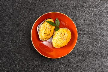 はまぐりのふくさ焼き　Japanese New Year clam dishes 