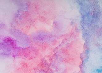  colorful watercolor background. hand painted by brush