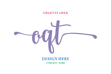 OQT lettering logo is simple, easy to understand and authoritative