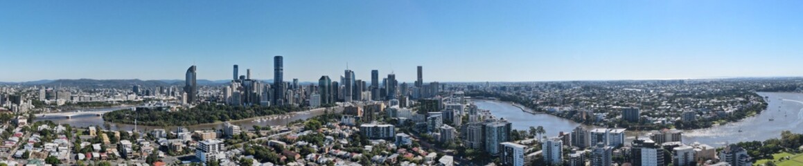 Fototapeta na wymiar City scape panorama