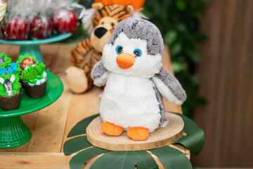 Fototapeta premium Pelúcia Pinguim