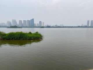 country skyline at sunset