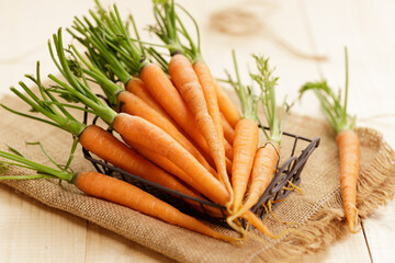 Fresh carrots