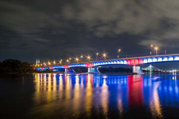 bridge at night