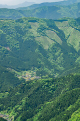 Fototapeta premium 馬頭刈根から眺める眺望