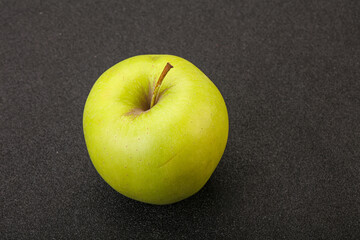 Ripe and sweet green apple