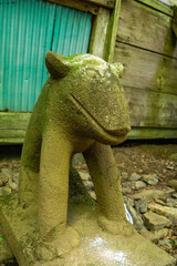 大岳神社の狛犬