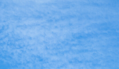 Background of blue sky with white clouds