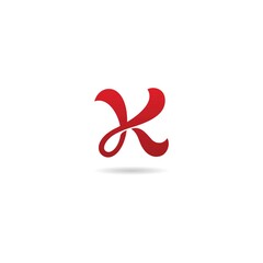 initial k logo design icon inspiration