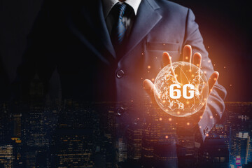 System for connecting communication of the earth in the near future, doing business by using modern 6G technology and telecommunication.