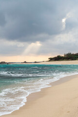 奄美大島の土盛海岸
