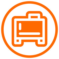 Water storage icon in flat design 03