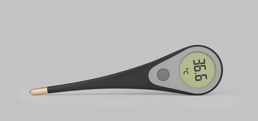 electronic medical thermometer for measuring human body themperature