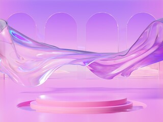 3d rednered background for your product showcase.