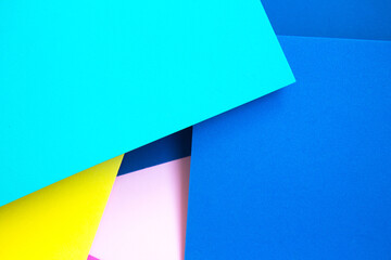 Abstract bright background. Geometric colorful paper background