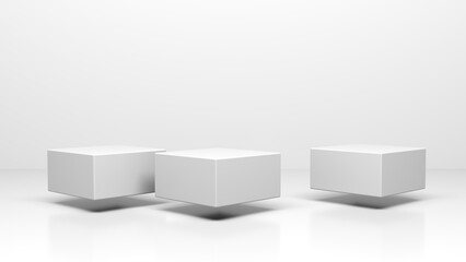 Stand or podium, pedestal, for display or showcase cosmetic or other products 