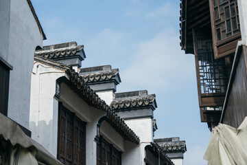 The ancient town of Tongli, Suzhou, China, a typical water town in the south of the Yangtze River