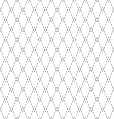 Fototapeta premium Seamless geometric diamonds grid lattice pattern.