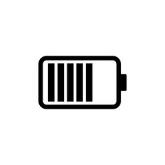 battery icon set vector sign symbol